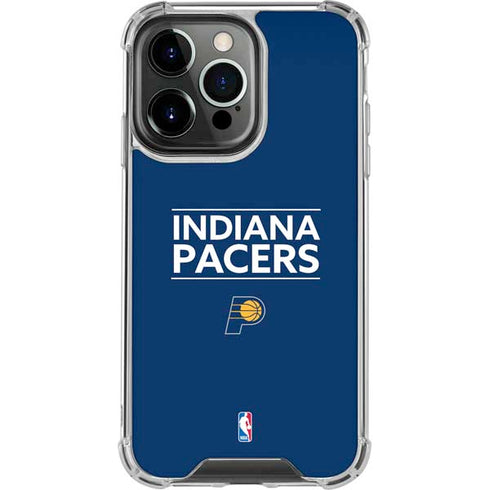 NBA Indiana Pacers Standard - Blue iPhone 14 Pro Clear Case