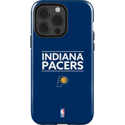 NBA Indiana Pacers Standard - Blue iPhone 15 Pro Impact Case
