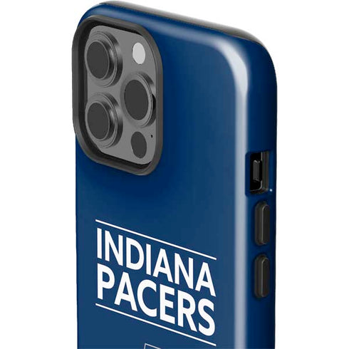 NBA Indiana Pacers Standard - Blue iPhone 15 Pro Max Impact Case
