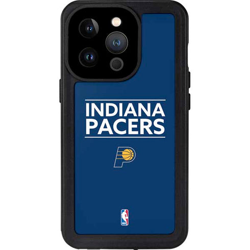 NBA Indiana Pacers Standard - Blue iPhone 14 Pro Waterproof Case