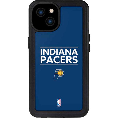 NBA Indiana Pacers Standard - Blue iPhone 15 Plus Waterproof Case