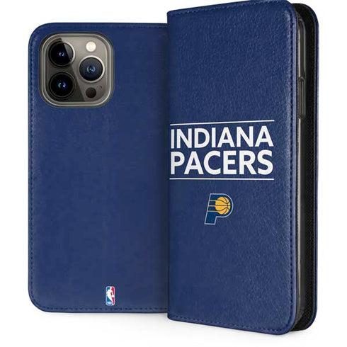 NBA Indiana Pacers Standard - Blue iPhone 15 Pro Max Folio Case