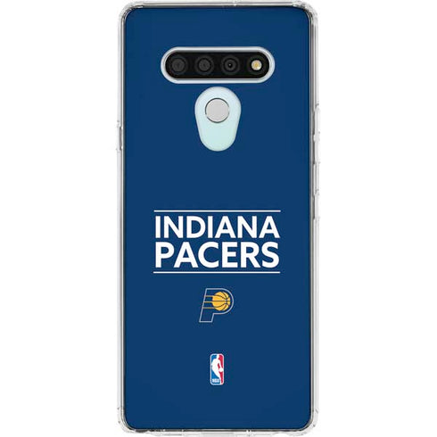 NBA Indiana Pacers Standard - Blue LG Stylo 6 Clear Case