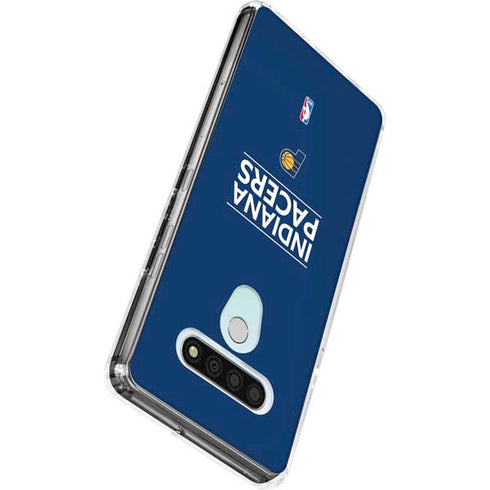 NBA Indiana Pacers Standard - Blue LG Stylo 6 Clear Case