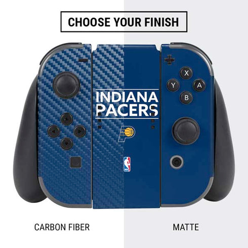 NBA Indiana Pacers Standard - Blue Nintendo Switch Bundle Skin