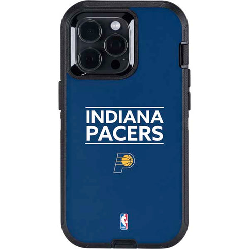 NBA Indiana Pacers Standard - Blue Otterbox Defender iPhone Skin