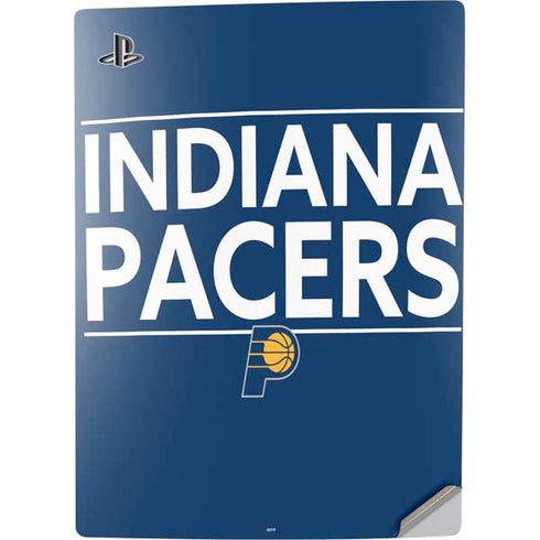 NBA Indiana Pacers Standard - Blue PS5 Digital Edition Console Skin