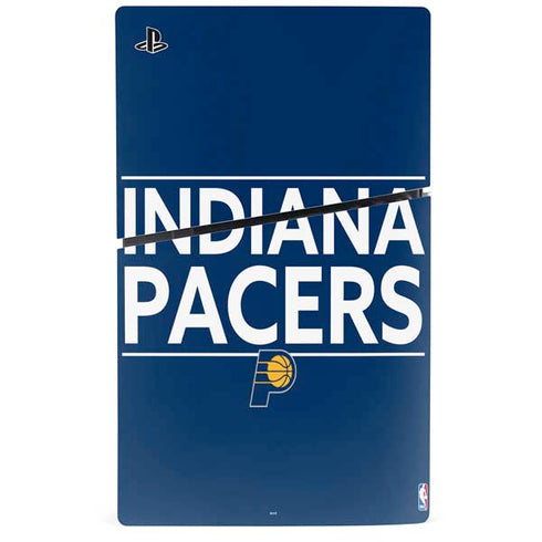 NBA Indiana Pacers Standard - Blue PS5 Slim Disk Console Skin