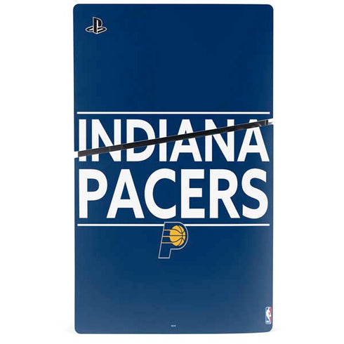 NBA Indiana Pacers Standard - Blue PS5 Slim Digital Edition Console Skin