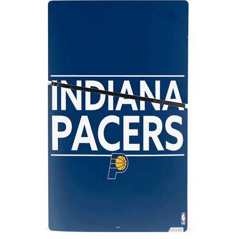 NBA Indiana Pacers Standard - Blue PS5 Slim Digital Edition Console Skin