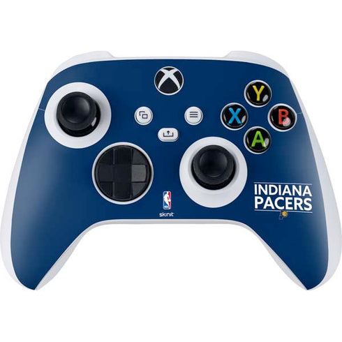 NBA Indiana Pacers Standard - Blue Xbox Series S Controller Skin