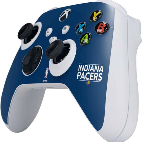 NBA Indiana Pacers Standard - Blue Xbox Series S Controller Skin
