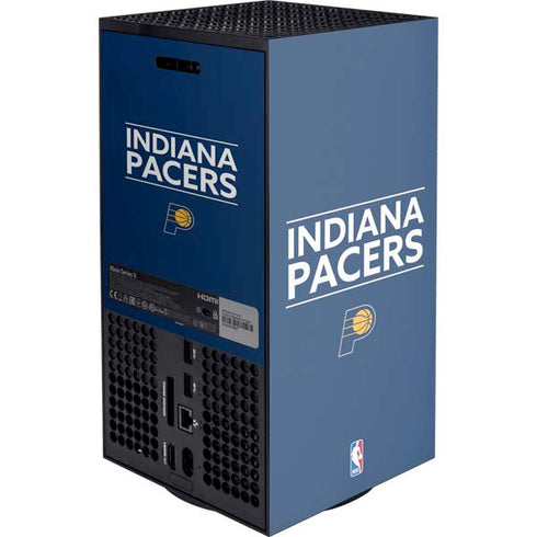 NBA Indiana Pacers Standard - Blue Xbox Series X Console Skin