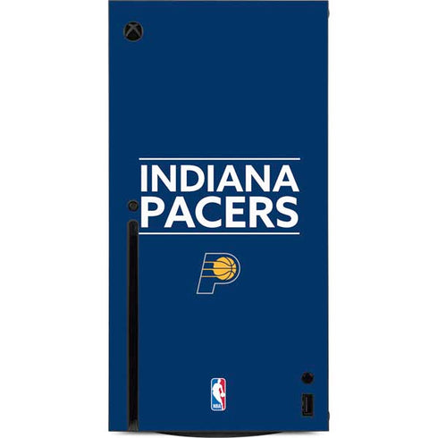 NBA Indiana Pacers Standard - Blue Xbox Series X Console Skin