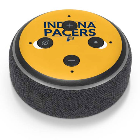 NBA Indiana Pacers Standard - Yellow Amazon Echo Dot Skin