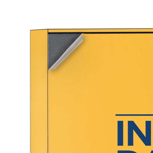 NBA Indiana Pacers Standard - Yellow Corsair 4000D Tempered Glass Mid-Tower ATX Case Skin