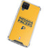 NBA Indiana Pacers Standard - Yellow Galaxy A12 Clear Case
