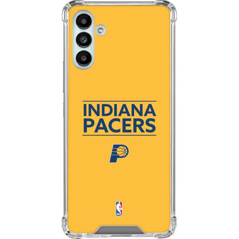 NBA Indiana Pacers Standard - Yellow Galaxy A13 5G Clear Case