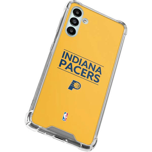 NBA Indiana Pacers Standard - Yellow Galaxy A13 5G Clear Case