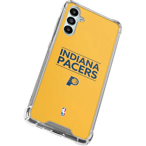 NBA Indiana Pacers Standard - Yellow Galaxy A15 5G Clear Case