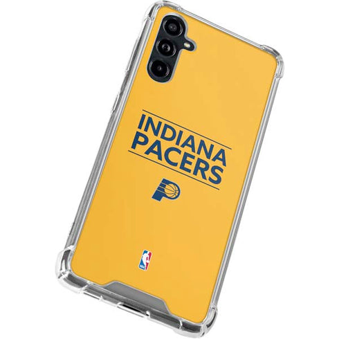 NBA Indiana Pacers Standard - Yellow Galaxy A54 5G Clear Case