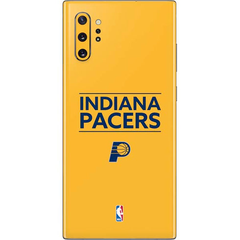 NBA Indiana Pacers Standard - Yellow Galaxy Note 10 Plus Skin