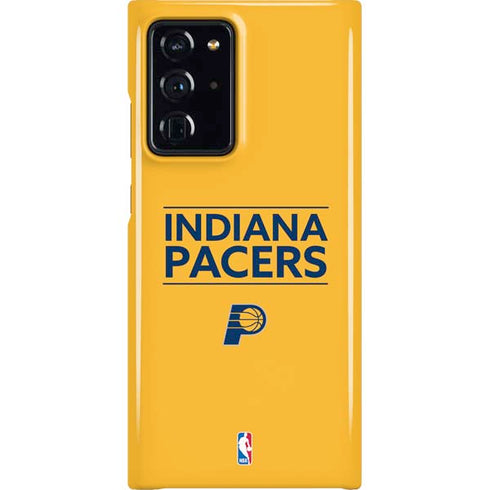 NBA Indiana Pacers Standard - Yellow Galaxy Note20 Ultra 5G Lite Case