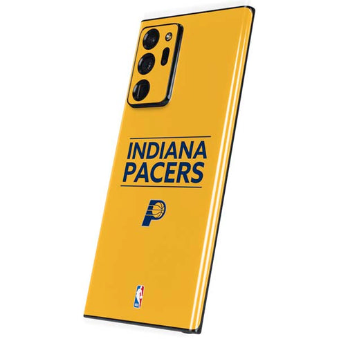 NBA Indiana Pacers Standard - Yellow Galaxy Note20 Ultra 5G Skin
