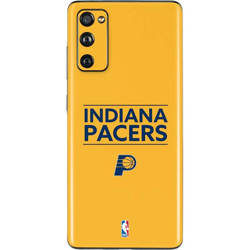 NBA Indiana Pacers Standard - Yellow Galaxy S20 Fan Edition Skin