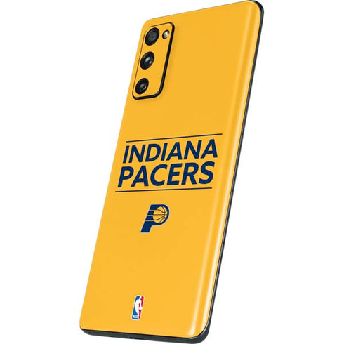 NBA Indiana Pacers Standard - Yellow Galaxy S20 Fan Edition Skin