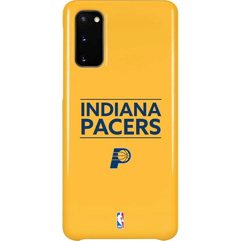 NBA Indiana Pacers Standard - Yellow Galaxy S20 Lite Case