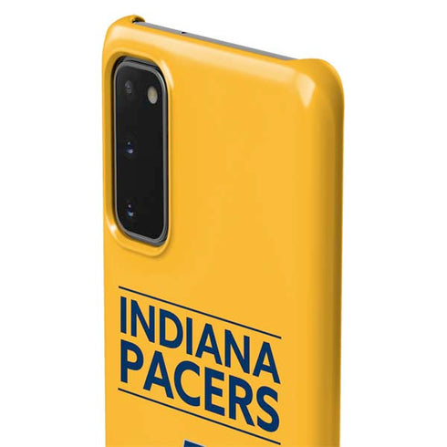 NBA Indiana Pacers Standard - Yellow Galaxy S20 Lite Case