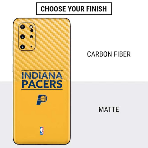 NBA Indiana Pacers Standard - Yellow Galaxy S20 Plus Skin