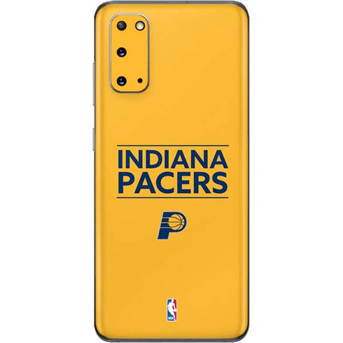 NBA Indiana Pacers Standard - Yellow Galaxy S20 Skin