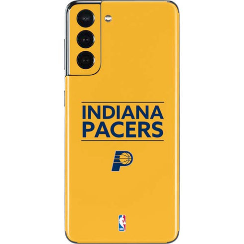 NBA Indiana Pacers Standard - Yellow Galaxy S21 5G Skin