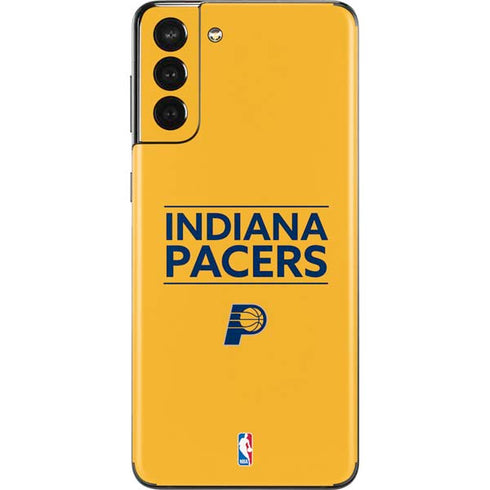 NBA Indiana Pacers Standard - Yellow Galaxy S21 Plus 5G Skin