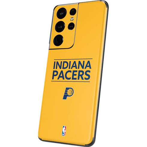 NBA Indiana Pacers Standard - Yellow Galaxy S21 Ultra 5G Skin