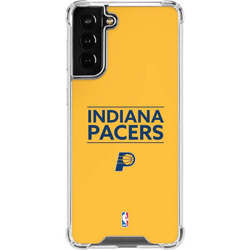 NBA Indiana Pacers Standard - Yellow Galaxy S22 Plus Clear Case