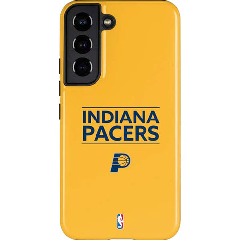 NBA Indiana Pacers Standard - Yellow Galaxy S22 Pro Case
