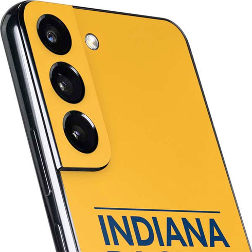 NBA Indiana Pacers Standard - Yellow Galaxy S22 Skin
