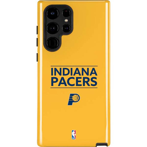 NBA Indiana Pacers Standard - Yellow Galaxy S22 Ultra Pro Case
