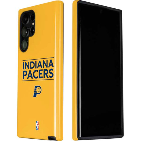 NBA Indiana Pacers Standard - Yellow Galaxy S22 Ultra Pro Case
