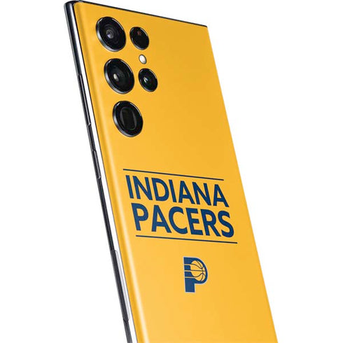 NBA Indiana Pacers Standard - Yellow Galaxy S22 Ultra Skin