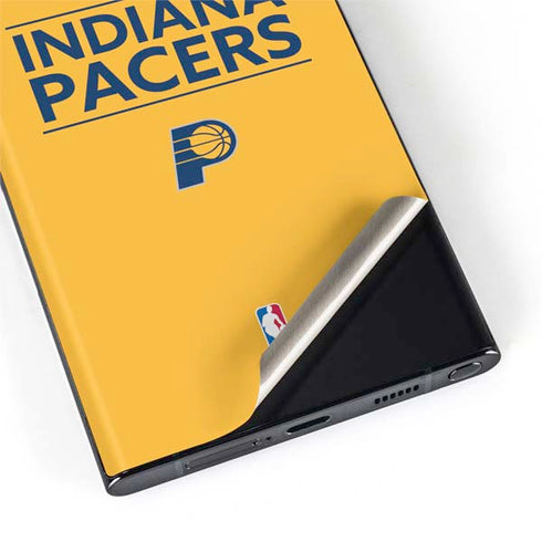 NBA Indiana Pacers Standard - Yellow Galaxy S22 Ultra Skin