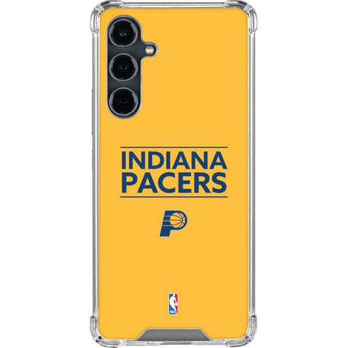 NBA Indiana Pacers Standard - Yellow Galaxy S23 FE Clear Case