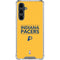 NBA Indiana Pacers Standard - Yellow Galaxy S23 FE Clear Case