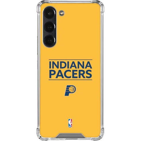 NBA Indiana Pacers Standard - Yellow Galaxy S23 Plus Clear Case