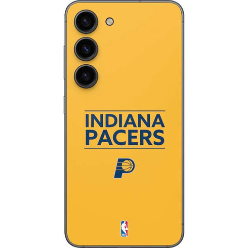 NBA Indiana Pacers Standard - Yellow Galaxy S23 Skin