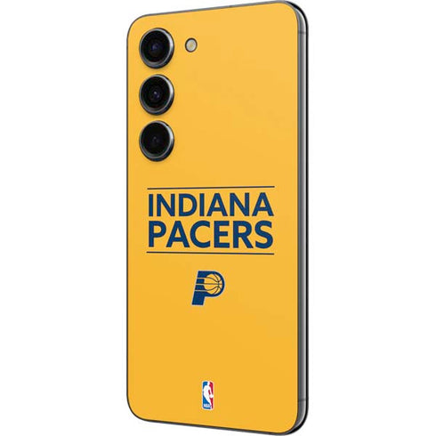 NBA Indiana Pacers Standard - Yellow Galaxy S23 Skin