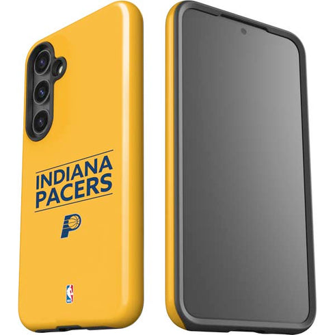 NBA Indiana Pacers Standard - Yellow Galaxy S24 Impact Case